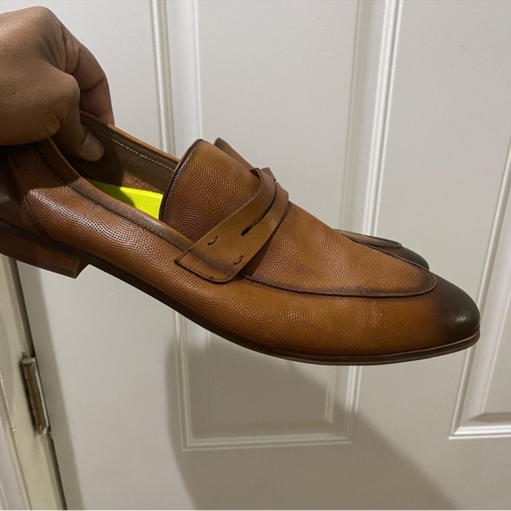 Moretti Gold Label Men's Brown Loafers Sz 13